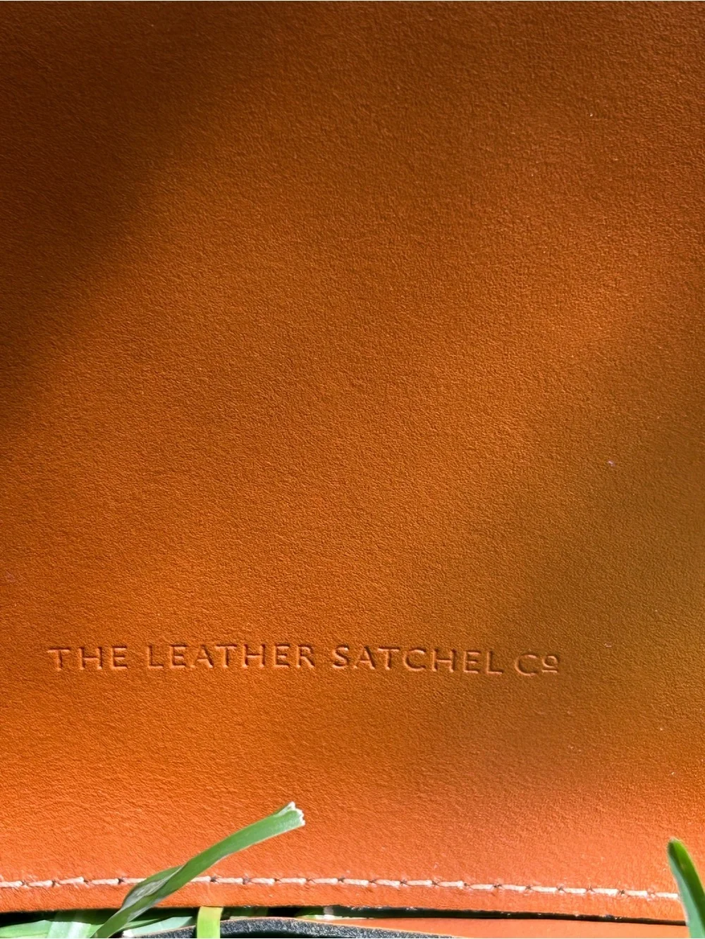 The Leather Satchel Co Classic Brown Satchel Crossbody Bag